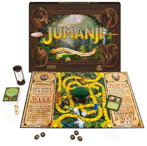 All details for the board game Jumanji and similar games