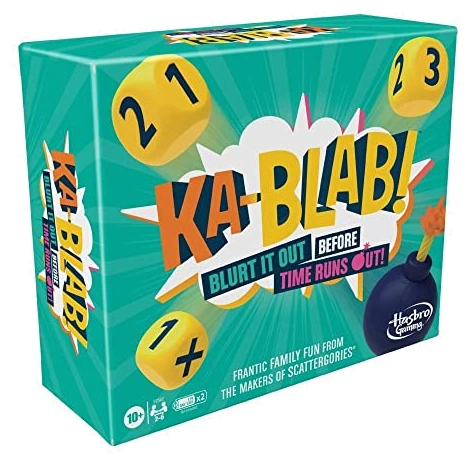 All details for the board game Ka-Blab! and similar games
