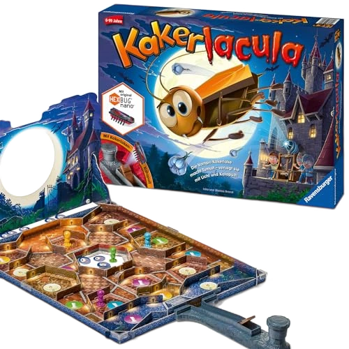 All details for the board game Kakerlacula and similar games