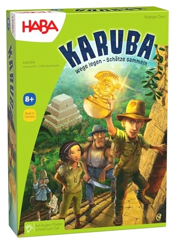 All details for the board game Karuba and similar games