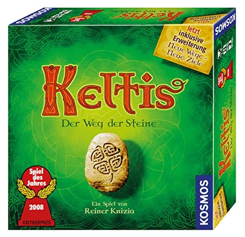 All details for the board game Keltis (Spiel des Jahres 2008 winner) and similar games