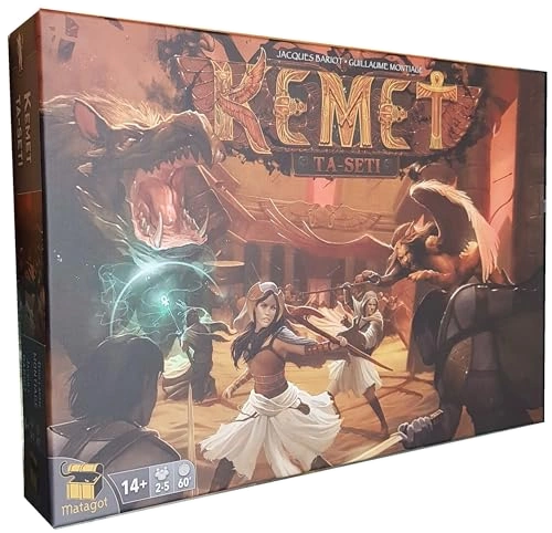 All details for the board game Kemet: Ta-Seti and similar games