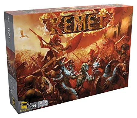 All details for the board game Kemet and similar games