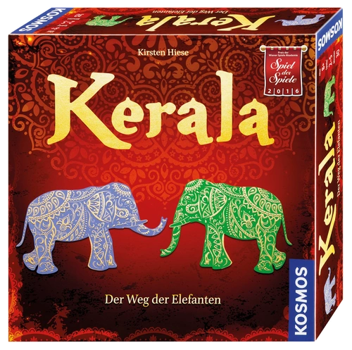 All details for the board game Kerala: The Way of the Elephant and similar games