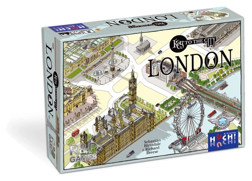 All details for the board game Key to the City: London and similar games