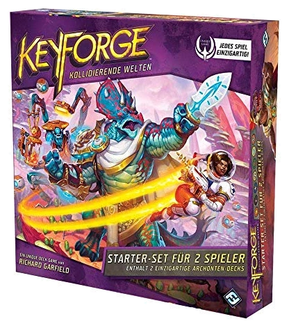 All details for the board game KeyForge: Worlds Collide and similar games