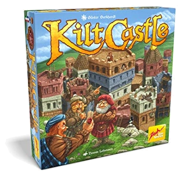 All details for the board game Kilt Castle and similar games
