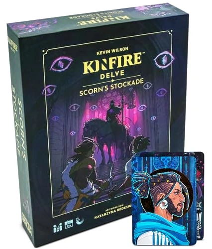 All details for the board game Kinfire Delve: Scorn's Stockade and similar games