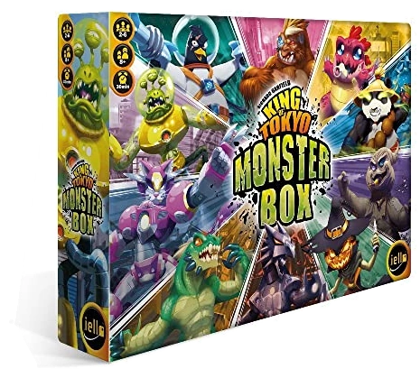 All details for the board game King of Tokyo: Monster Box and similar games
