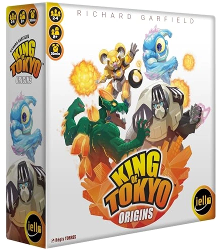 All details for the board game King of Tokyo: Origins and similar games