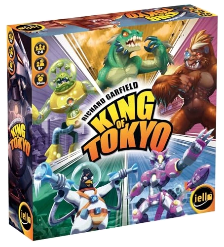 All details for the board game King of Tokyo and similar games