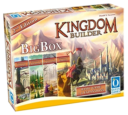 All details for the board game Kingdom Builder: Big Box (Second Edition) and similar games
