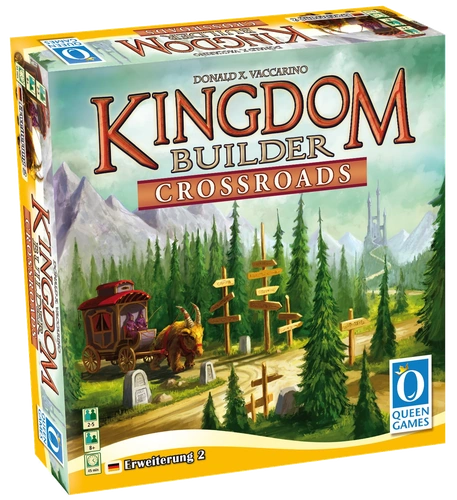 All details for the board game Kingdom Builder: Crossroads and similar games