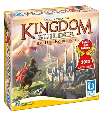 All details for the board game Kingdom Builder (Spiel des Jahres 2012 winner) and similar games