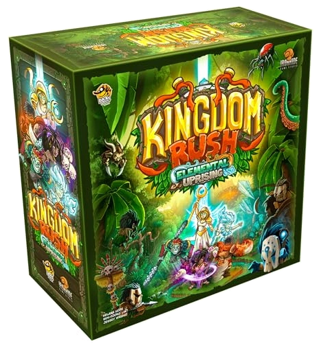 All details for the board game Kingdom Rush: Elemental Uprising and similar games
