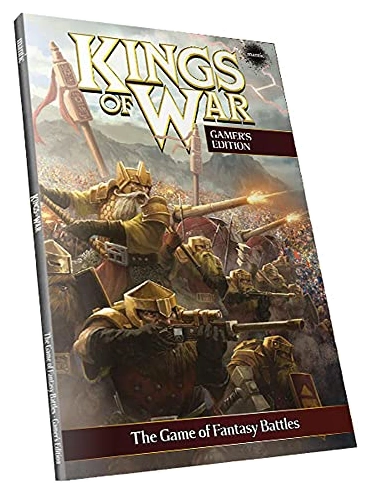 All details for the board game Kings of War and similar games