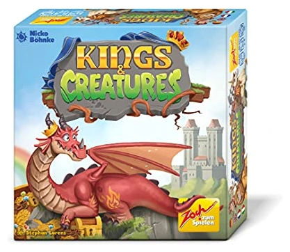 All details for the board game Kings & Creatures and similar games