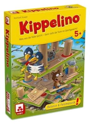All details for the board game Kippelino and similar games