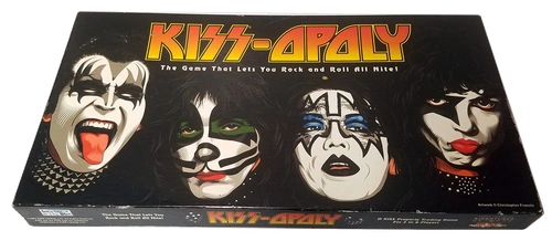 All details for the board game KISS-opoly and similar games