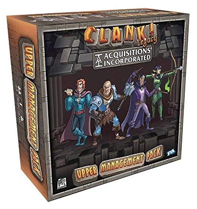 All details for the board game Clank! Legacy: Acquisitions Incorporated – Upper Management Pack (Expansion) and similar games