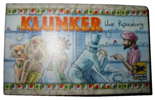 All details for the board game Klunker and similar games