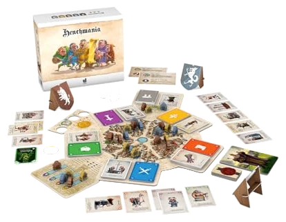All details for the board game Henchmania: Second Edition and similar games