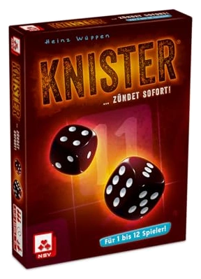 All details for the board game Knister and similar games