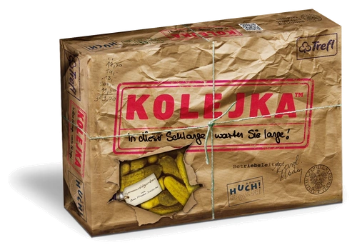 All details for the board game Kolejka and similar games