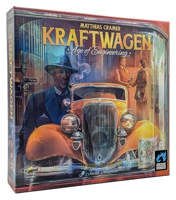 All details for the board game Kraftwagen: Age of Engineering and similar games