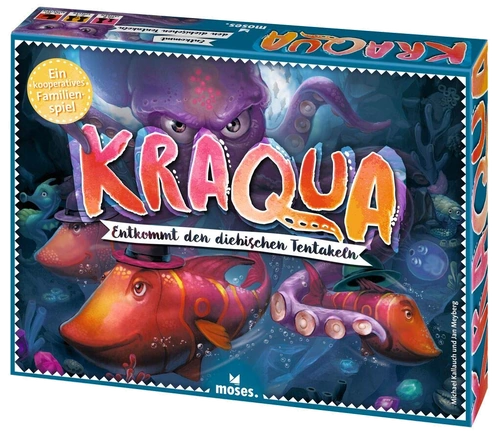 All details for the board game Kraqua and similar games