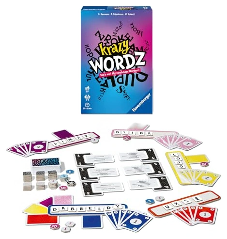 All details for the board game Krazy Wordz and similar games
