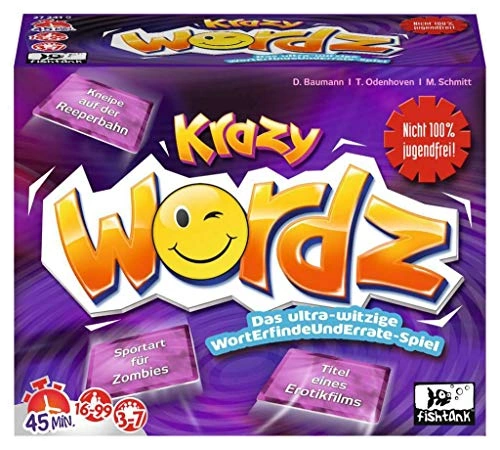 All details for the board game Krazy Wordz: Nicht 100% jugendfrei and similar games