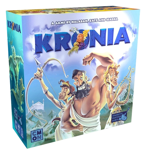 All details for the board game Kronia and similar games