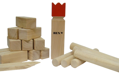 All details for the board game Mini Kubb and similar games