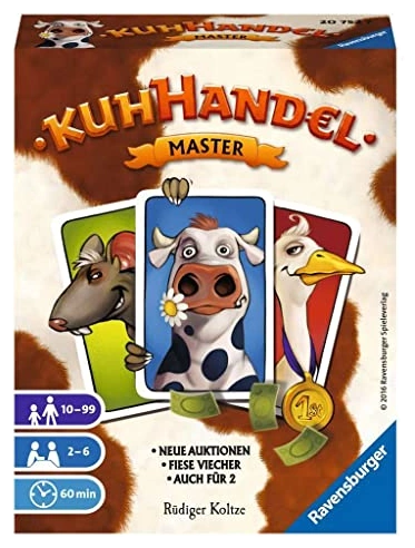 All details for the board game Kuhhandel Master and similar games