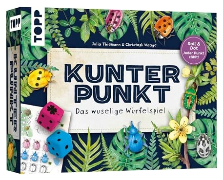 All details for the board game Kunterpunkt - Das wuselige Würfelspiel and similar games