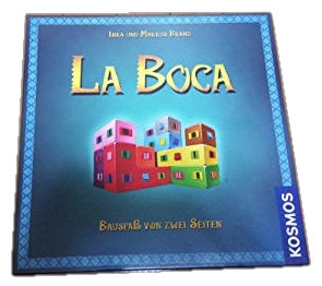 All details for the board game La Boca and similar games