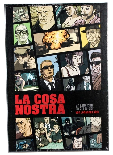All details for the board game La Cosa Nostra and similar games