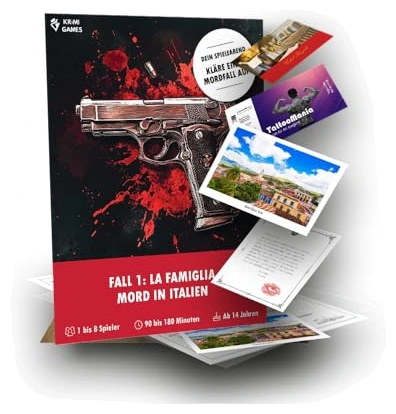 All details for the board game La Famiglia (1st Case) and similar games