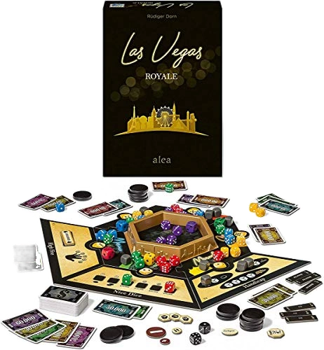 All details for the board game Las Vegas Royale and similar games