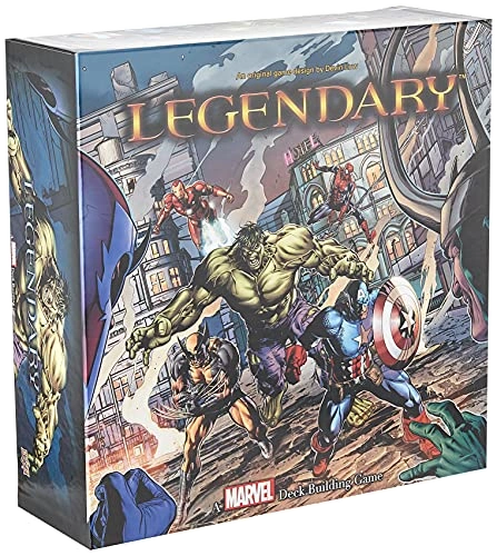 All details for the board game Legendary: A Marvel Deck Building Game and similar games