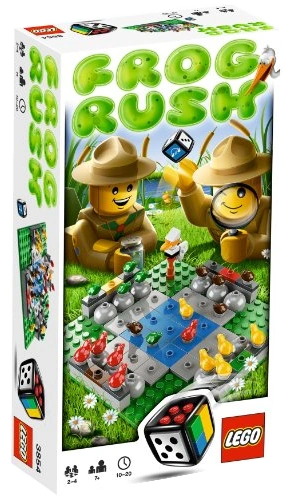 All details for the board game LEGO Frog Rush and similar games