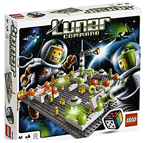 All details for the board game Lunar Command and similar games