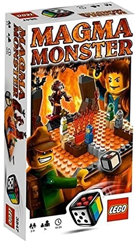 All details for the board game Magma Monster and similar games