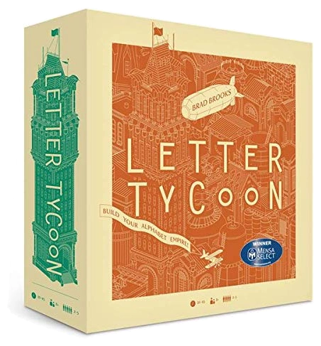 All details for the board game Letter Tycoon and similar games