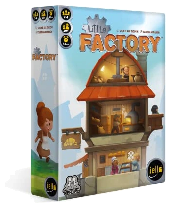 All details for the board game Little Factory and similar games