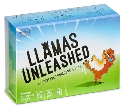 All details for the board game Llamas Unleashed and similar games
