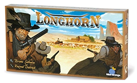 All details for the board game Longhorn and similar games