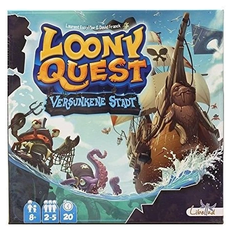 All details for the board game Loony Quest: The Lost City and similar games