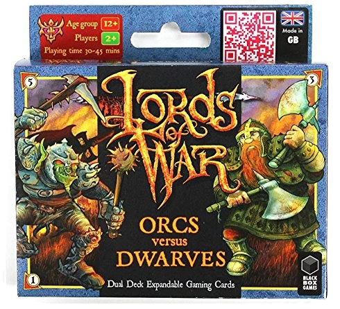 All details for the board game Lords of War: Orcs versus Dwarves and similar games